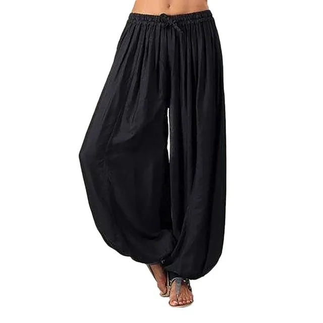 KANCOOLD Pants Women Plus Size Solid Color Casual Loose Harem Pants long Pants Trousers fashion new Pants woman 2019