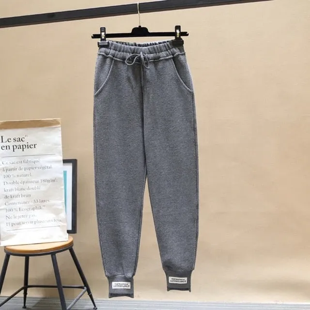 KANCOOLD pants Women's Solid Casual Track Pants Harem Trousers Sports Exercise  Pants fashion new pants women 2019DEC26
