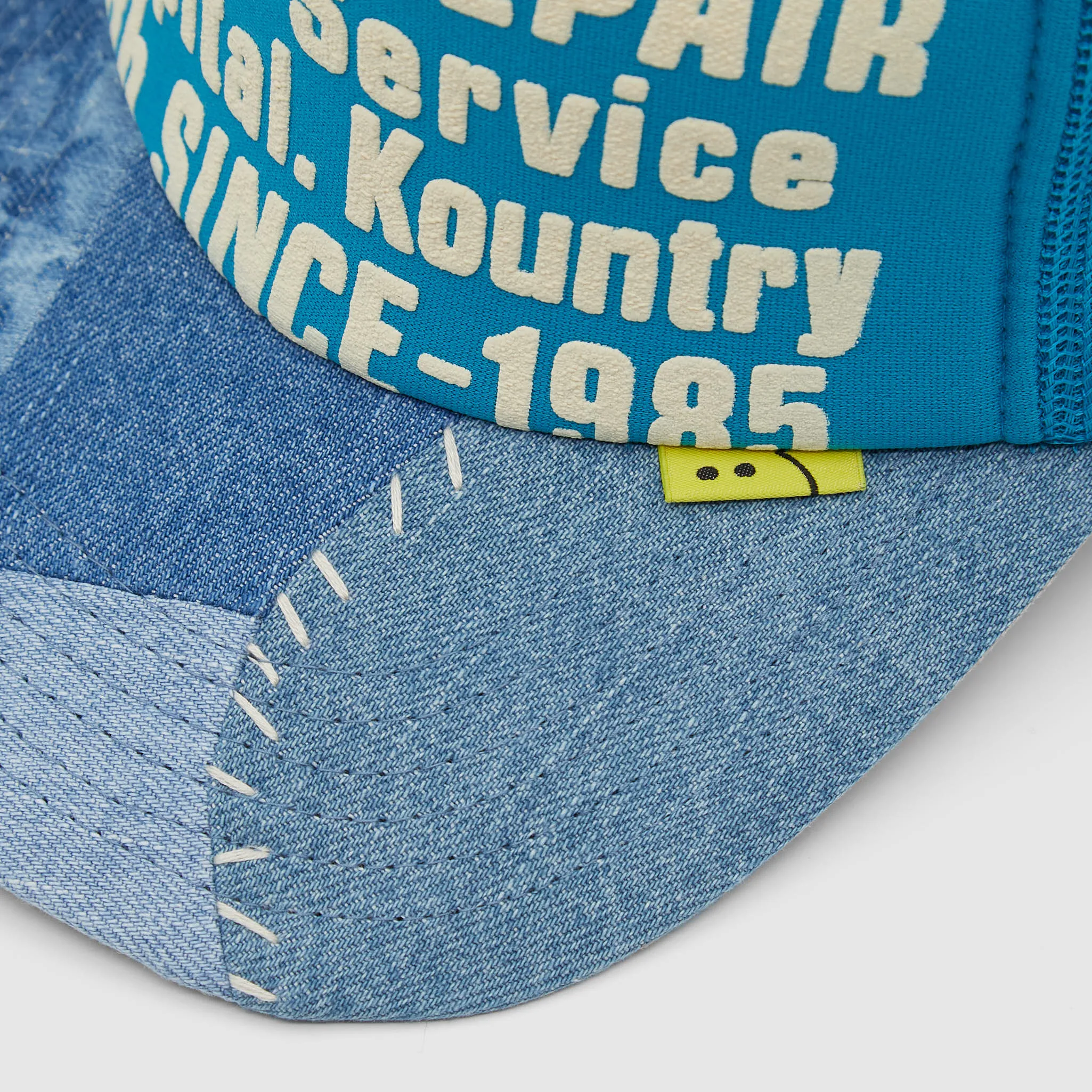 Kapital Denim Repair Trucker Cap