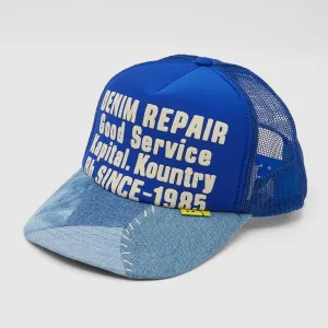 Kapital Denim Repair Trucker Cap