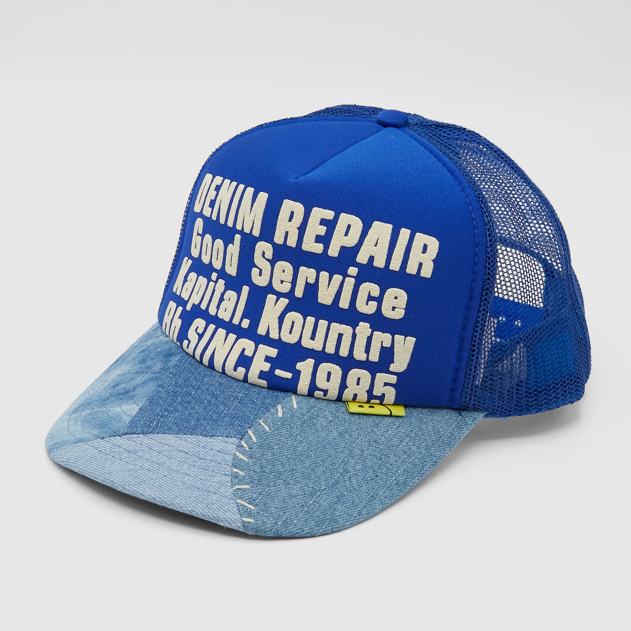 Kapital Denim Repair Trucker Cap