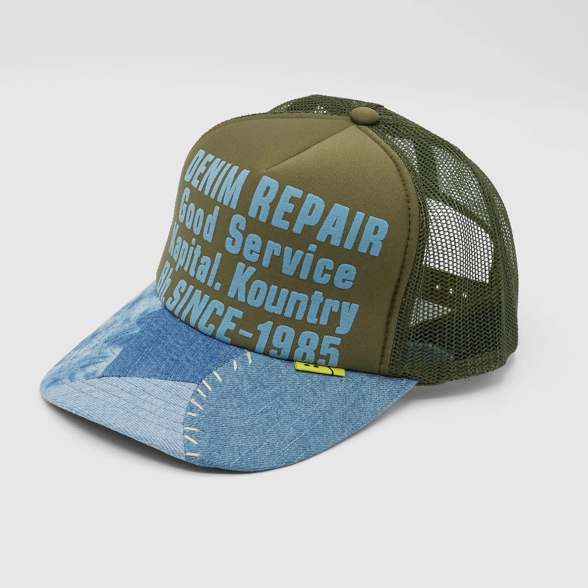 Kapital Denim Repair Trucker Cap