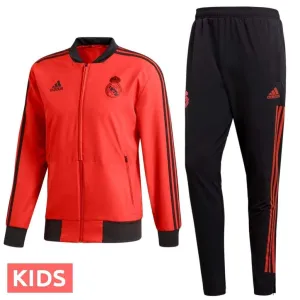Kids - Real Madrid training presentation soccer tracksuit UCL 2018/19 - Adidas