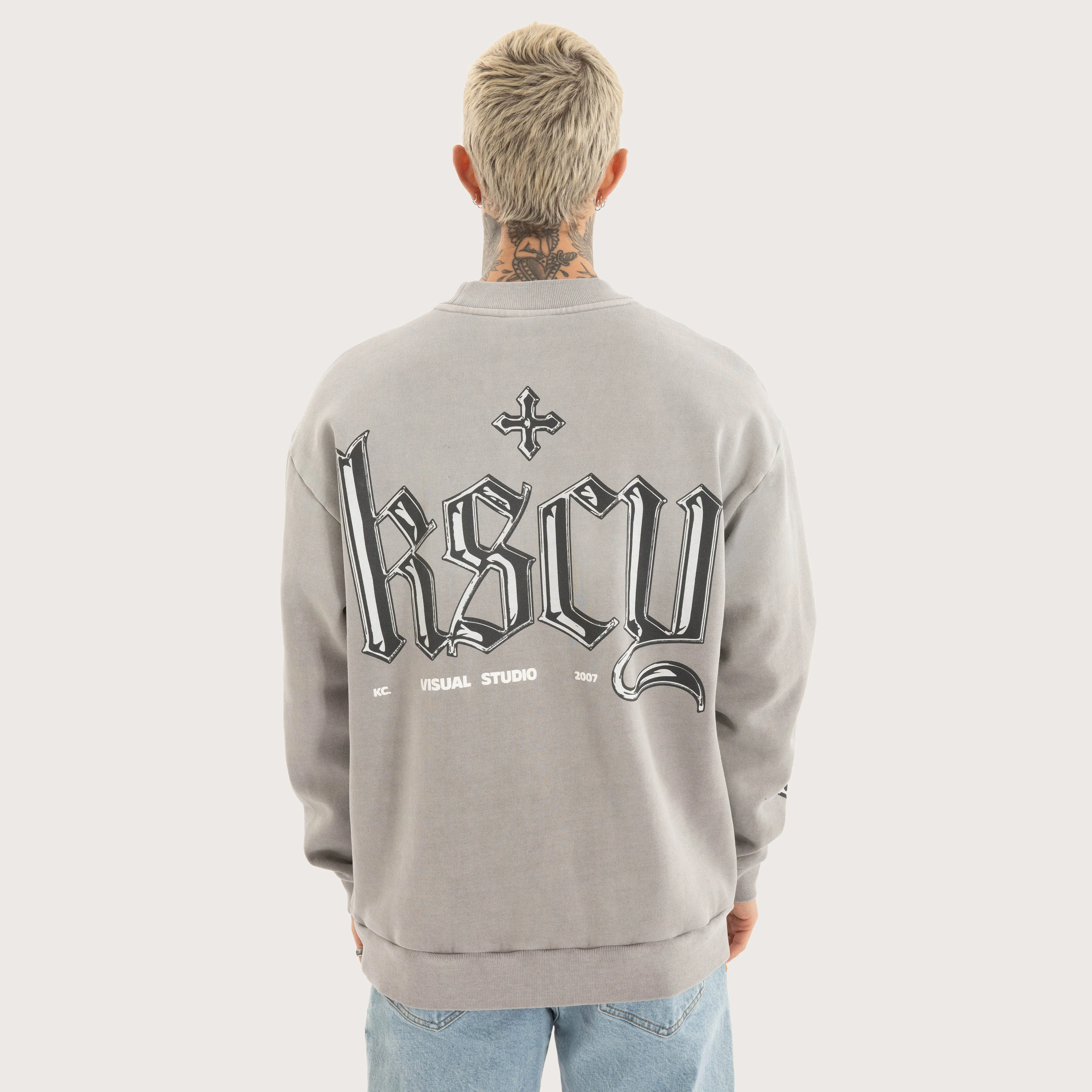 Kingdom Relaxed Sweater Alloy