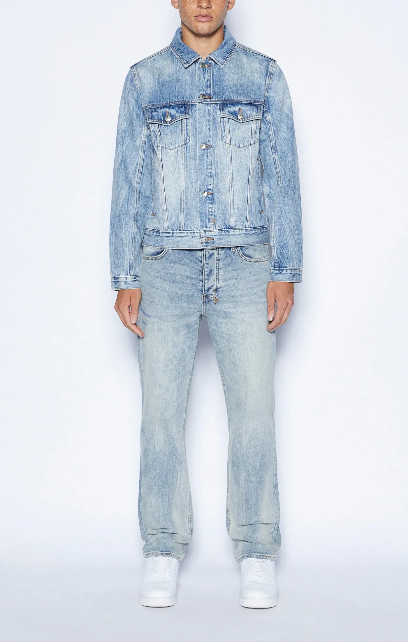 KSUBI classic jacket stairway - denim