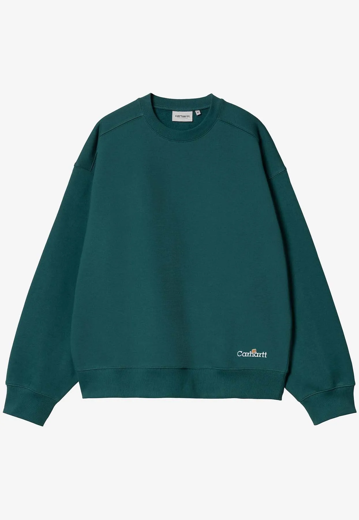 Label Script Embroidered Sweatshirt