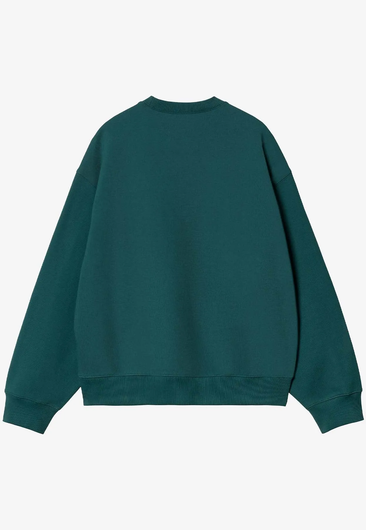 Label Script Embroidered Sweatshirt