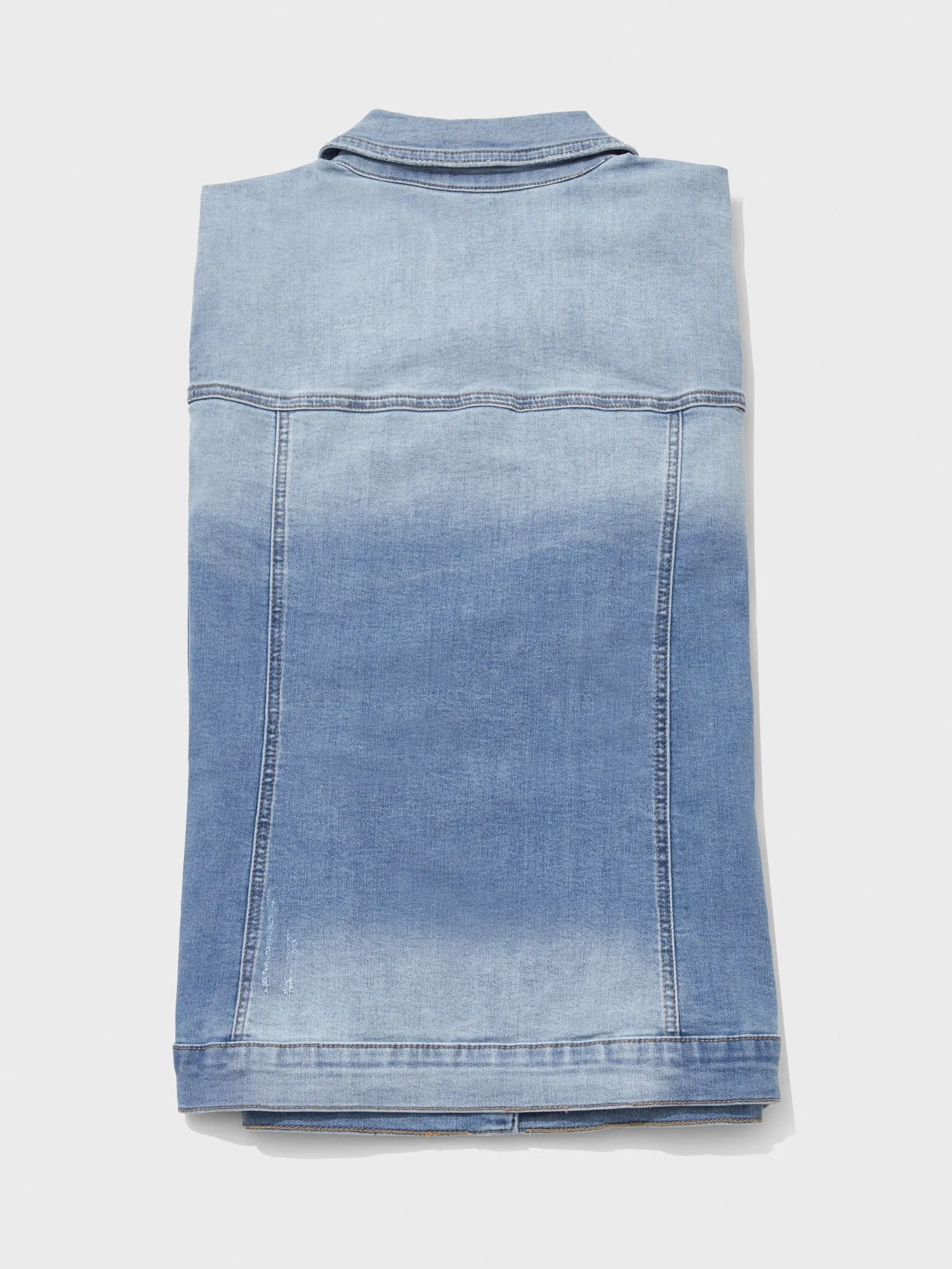 Layla Destructed Denim Jacket