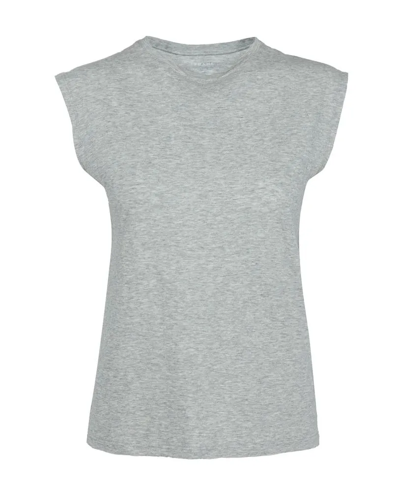 Le Mid Rise Muscle Tee Gris Heather