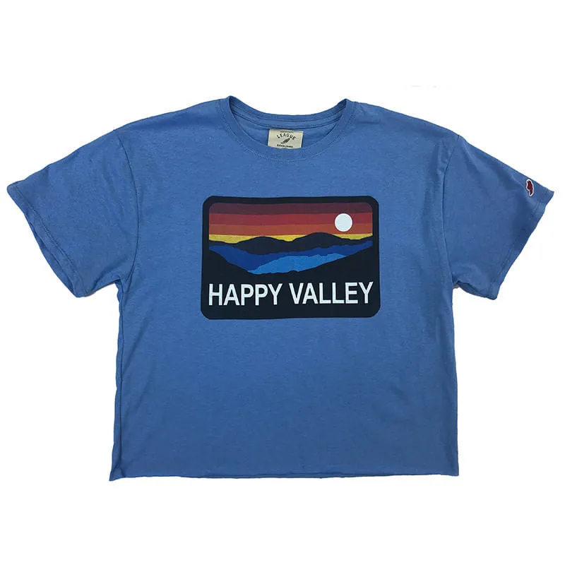 League Ladies Happy Valley Cropped T-Shirt