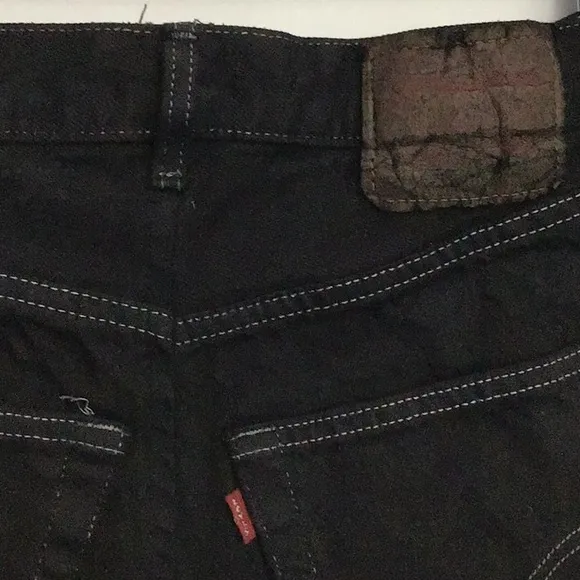 Levi’s NG Afterparty Reworked Denim Shorts BLK LG