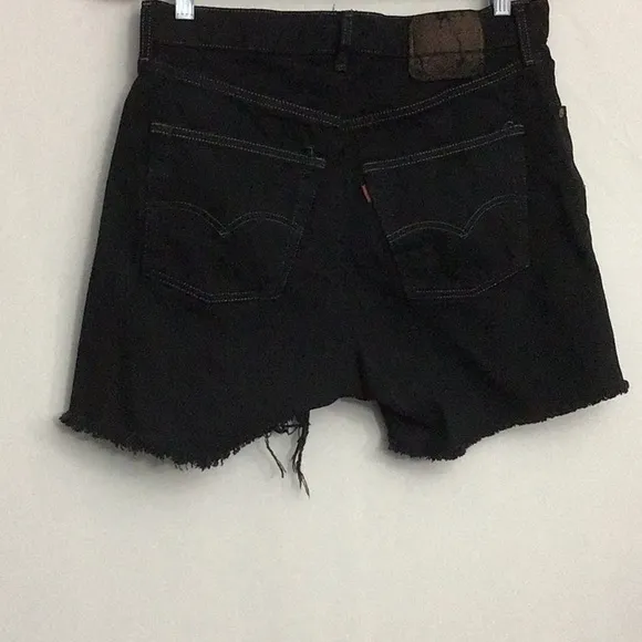 Levi’s NG Afterparty Reworked Denim Shorts BLK LG