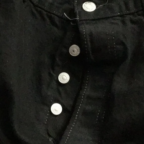 Levi’s NG Afterparty Reworked Denim Shorts BLK LG
