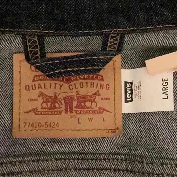 LEVI’S Trucker Denim Jacket- Darkwash