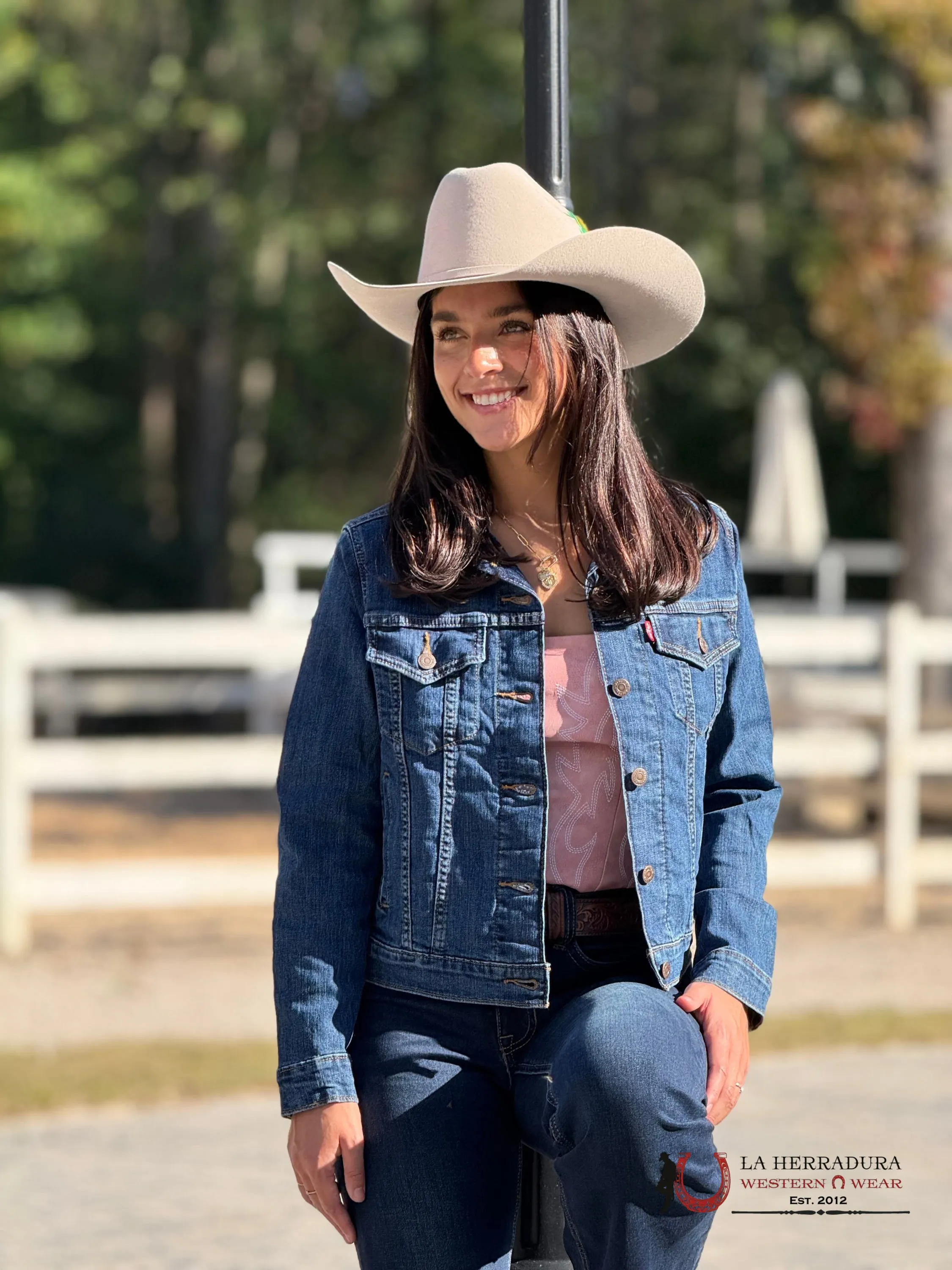LEV'S ORIGINAL TRUCKER JACKET DEEP BLUE LADIES - 0203, 0014