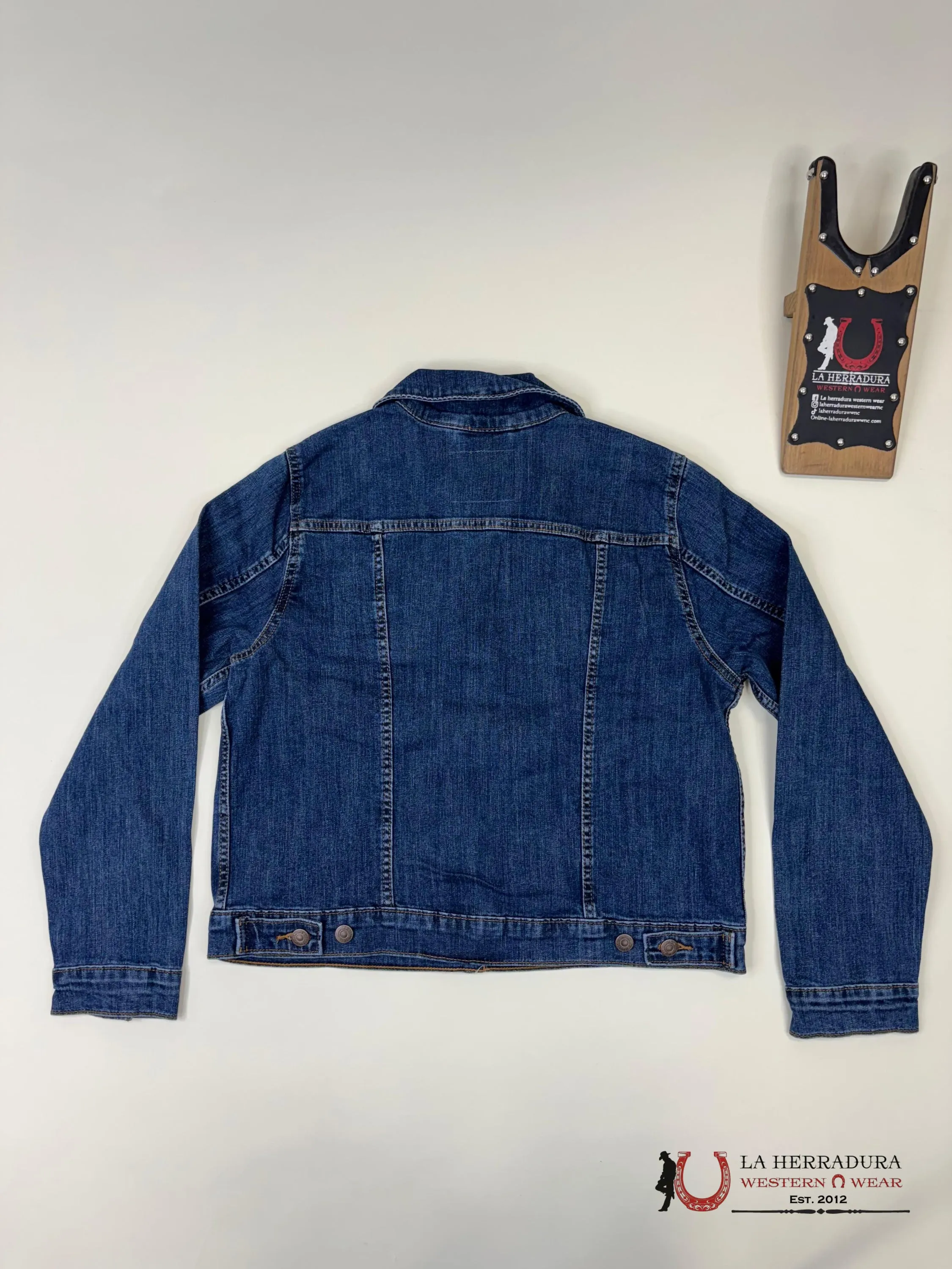 LEV'S ORIGINAL TRUCKER JACKET DEEP BLUE LADIES - 0203, 0014