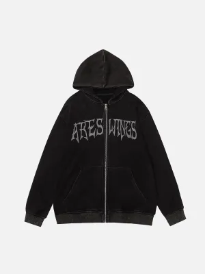 Lightning Beauty Washed Hoodie