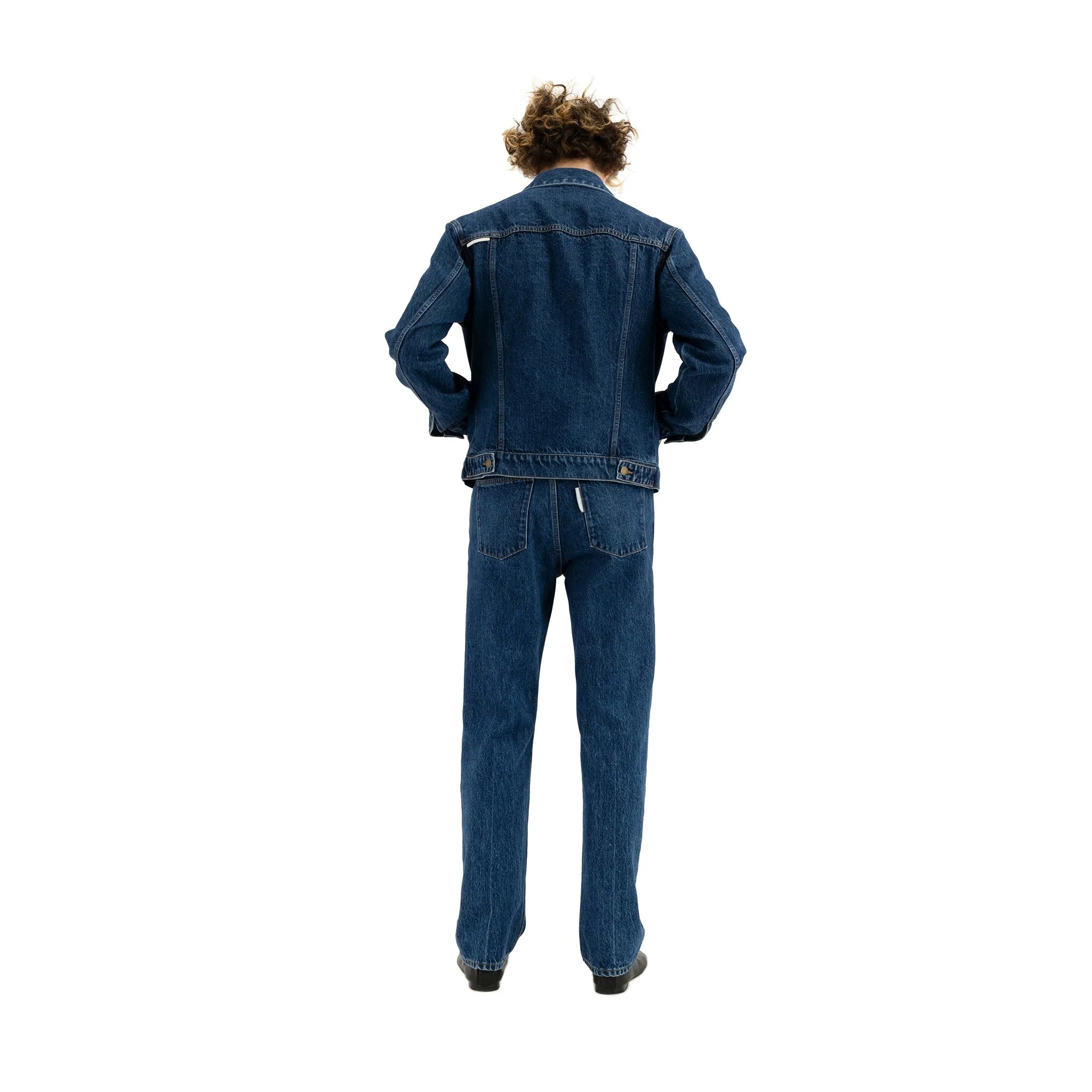 Lilo Unlined Trucker Denim Jacket Blue