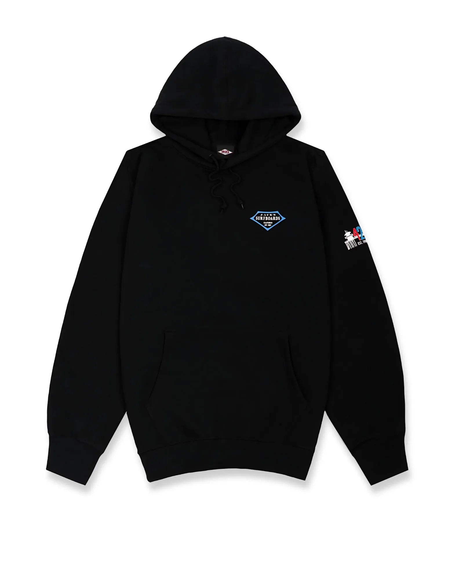 Little Officer Pullover Hoodie - Black