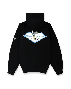 Little Officer Pullover Hoodie - Black