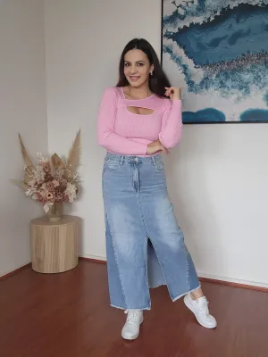 Lizbeth Denim Skirt