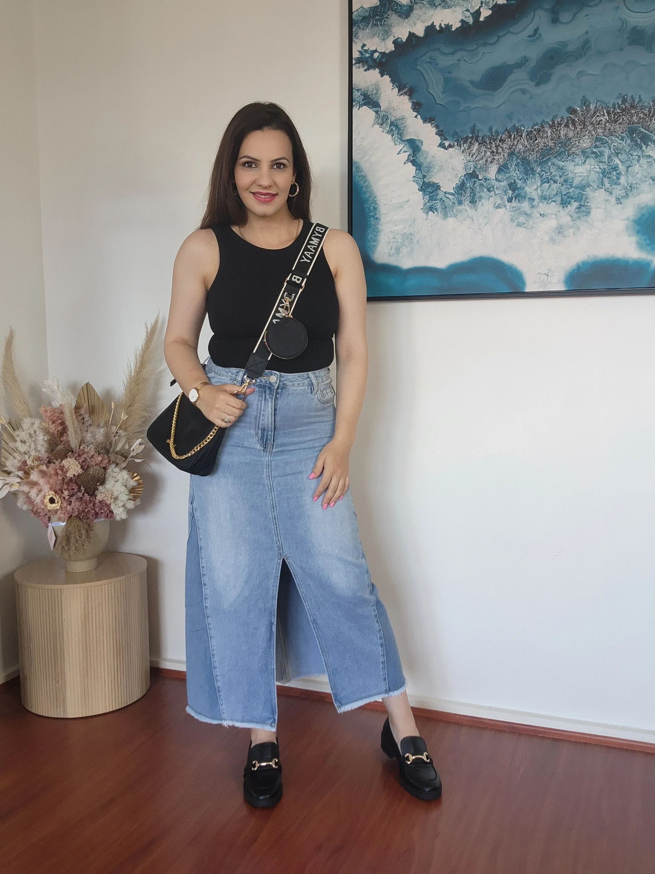 Lizbeth Denim Skirt
