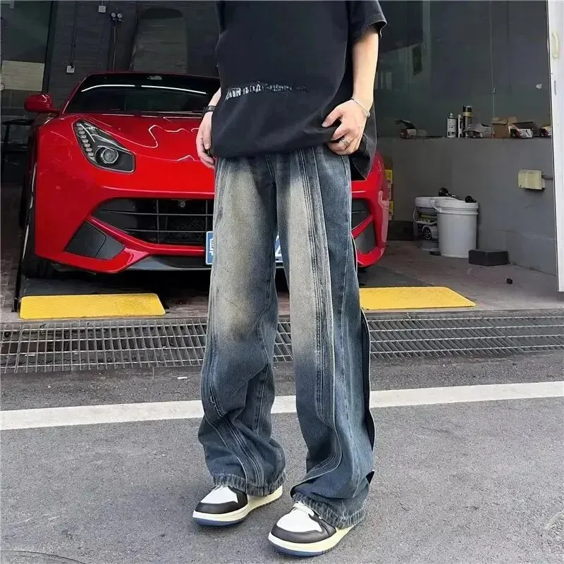 Lockere Herrenjeans "Koreanische Eleganz"
