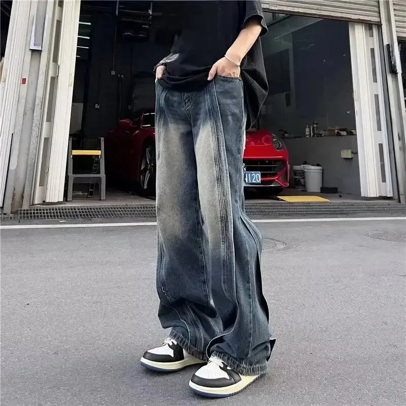 Lockere Herrenjeans "Koreanische Eleganz"