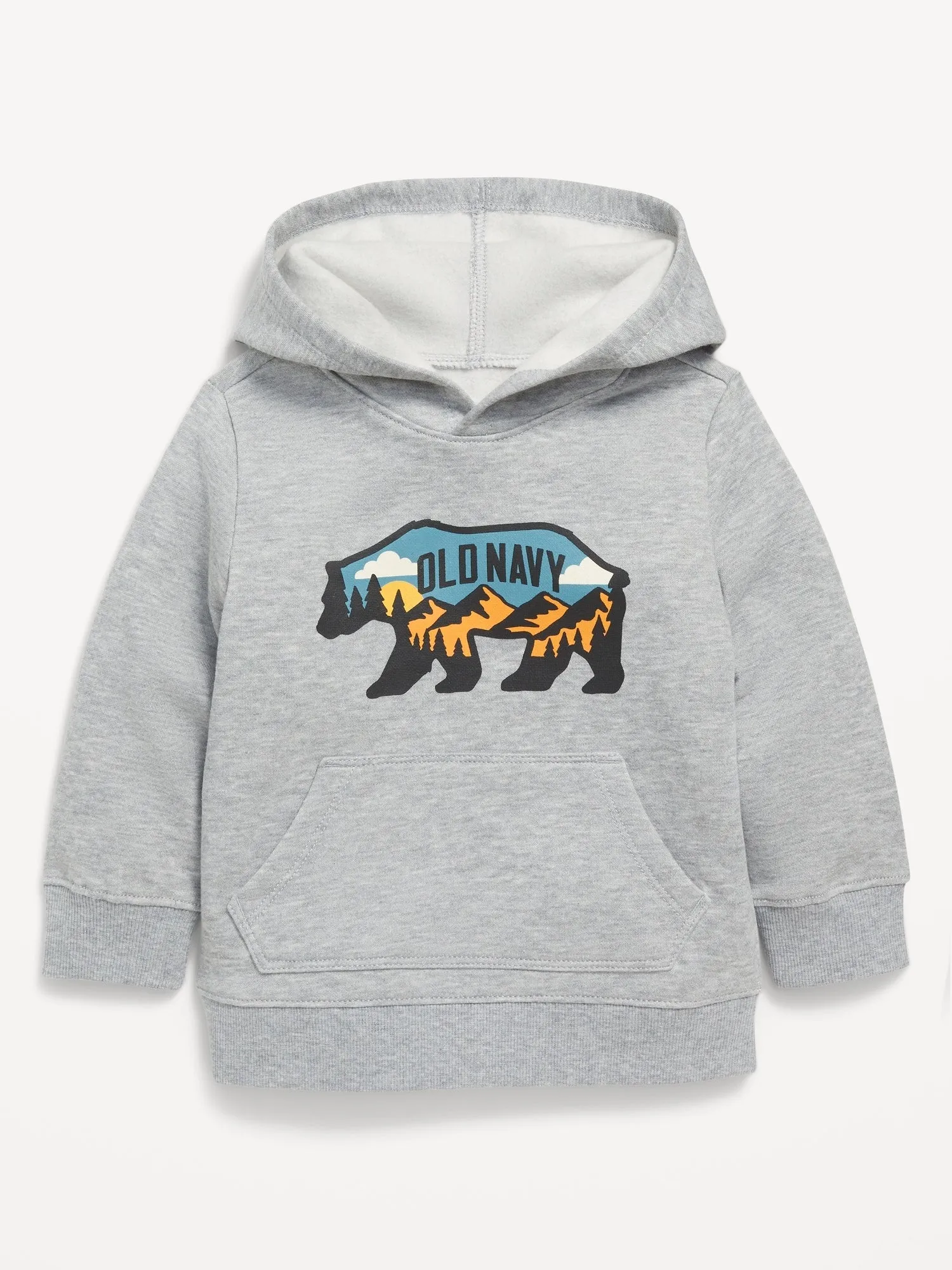 Logo-Graphic Pullover Hoodie for Toddler Boys