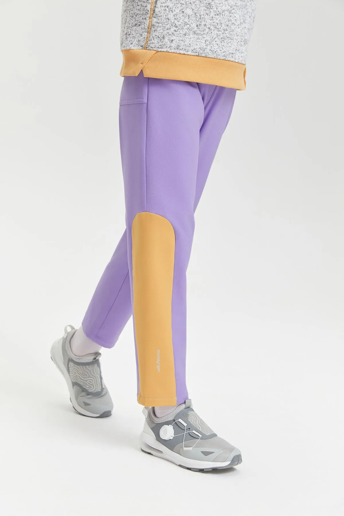 Long Pile Stretch Pants