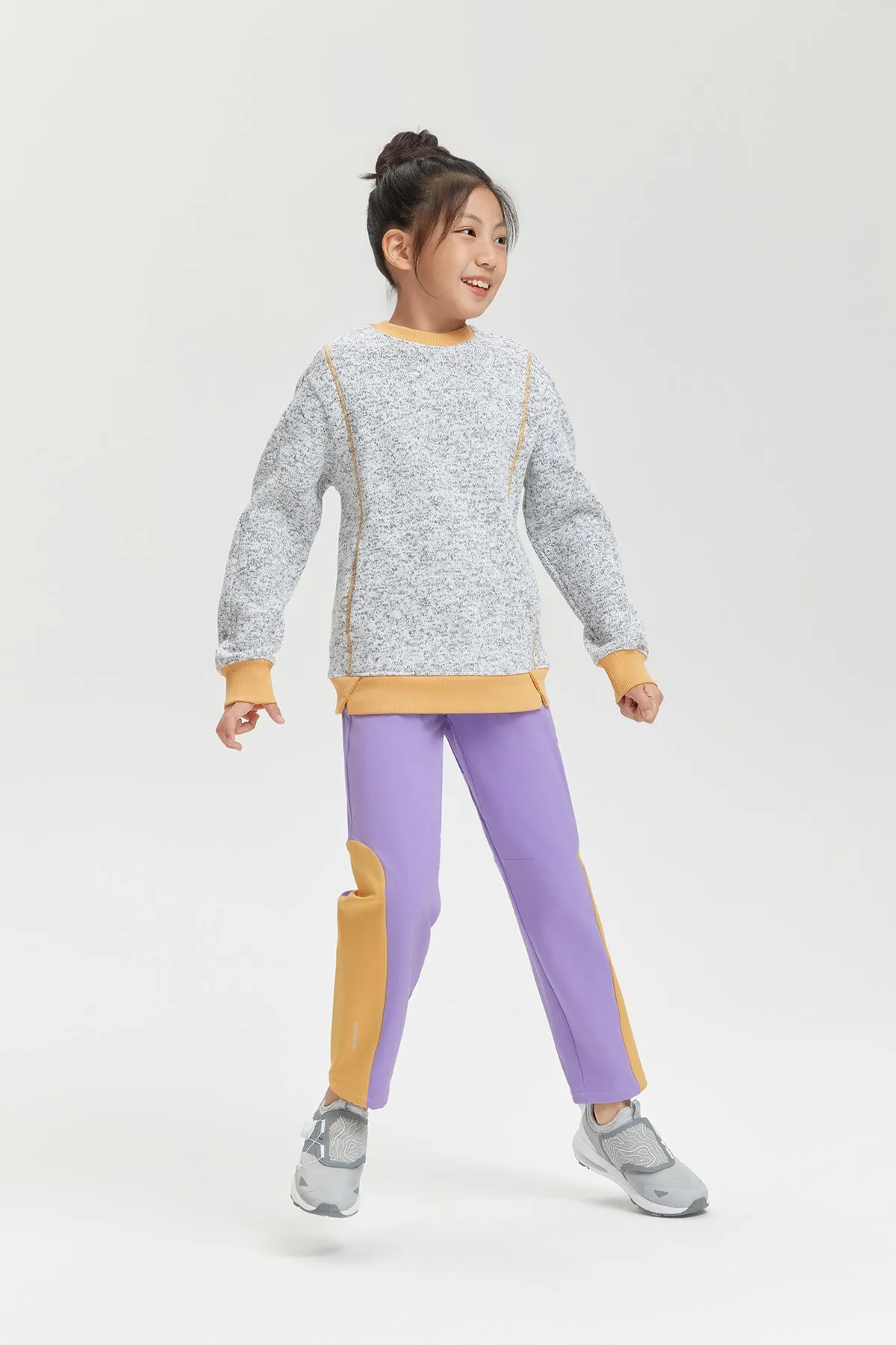 Long Pile Stretch Pants