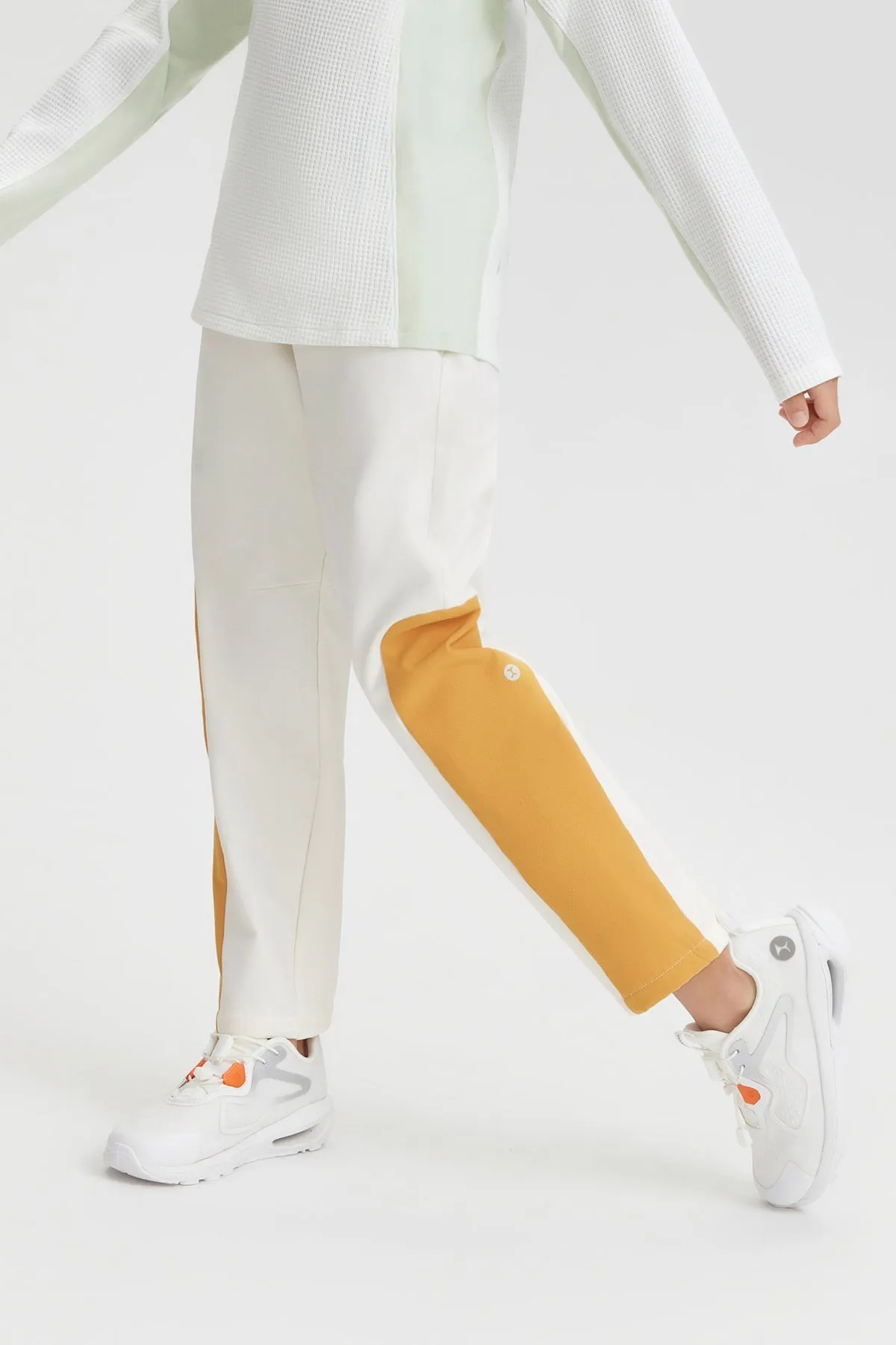 Long Pile Stretch Pants