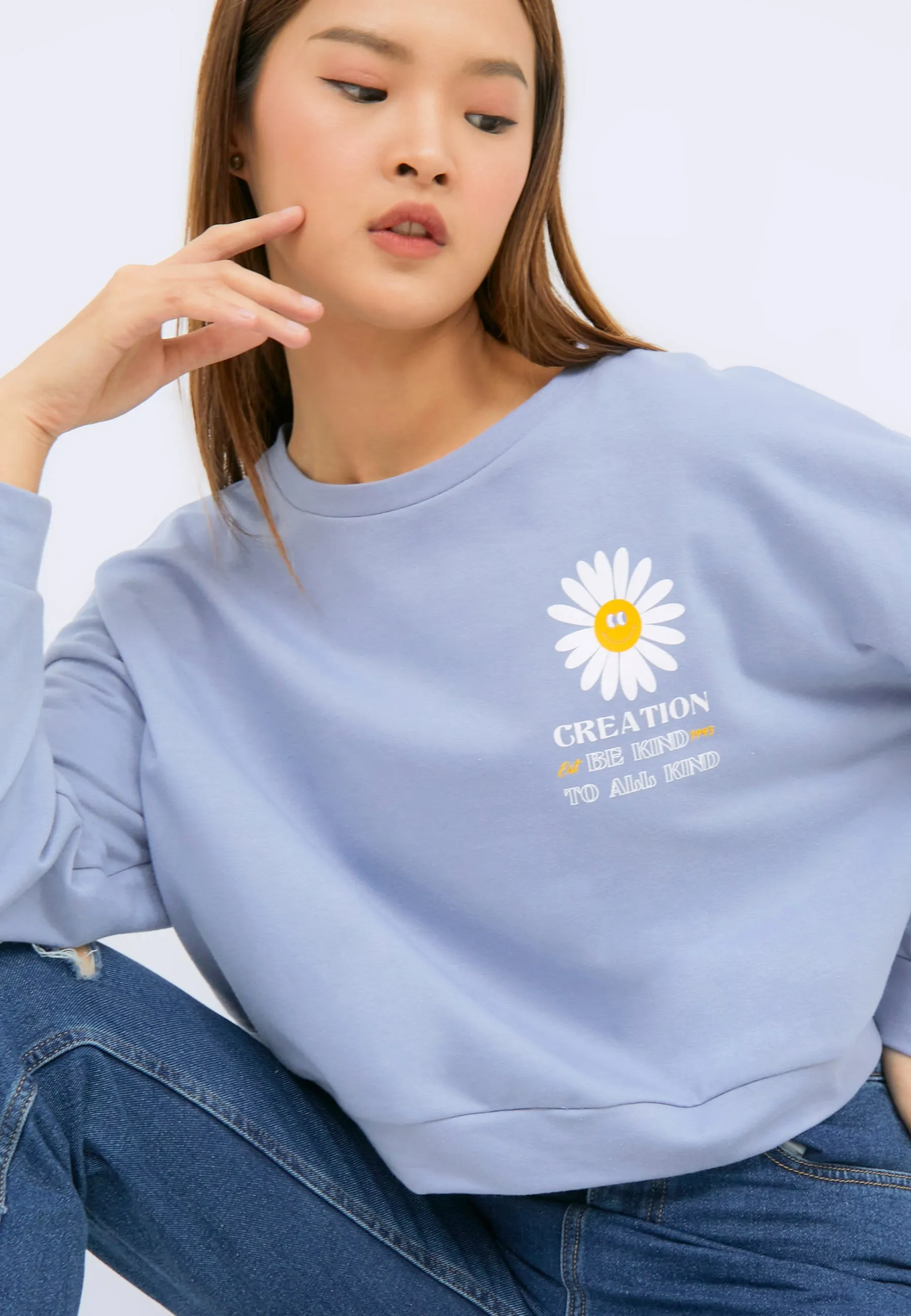 Long Sleeve Graphic Sweatshirt