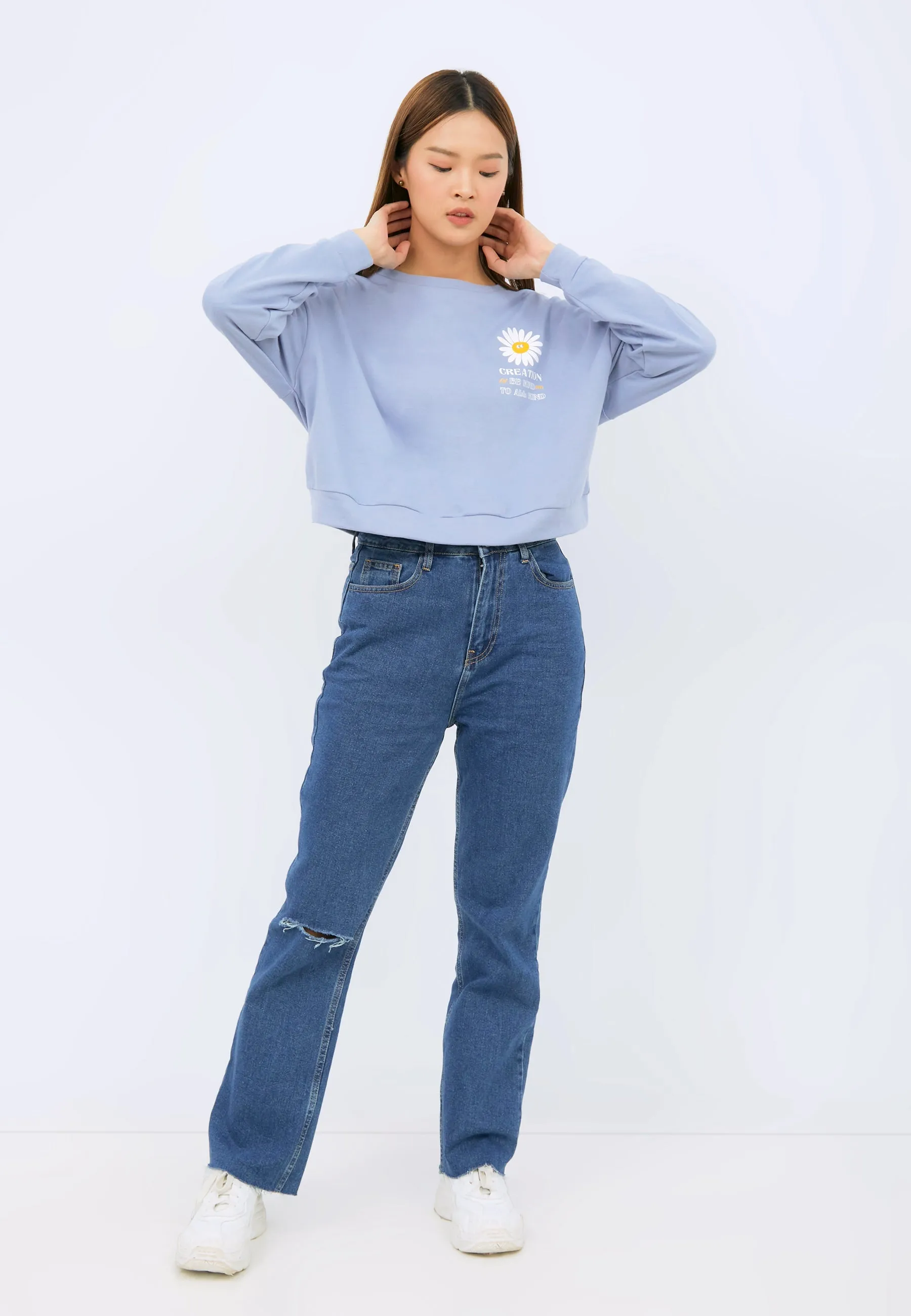 Long Sleeve Graphic Sweatshirt