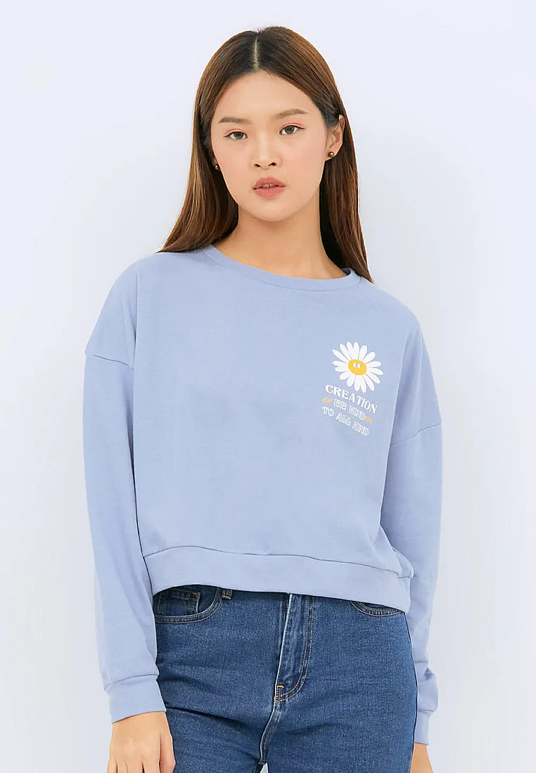 Long Sleeve Graphic Sweatshirt