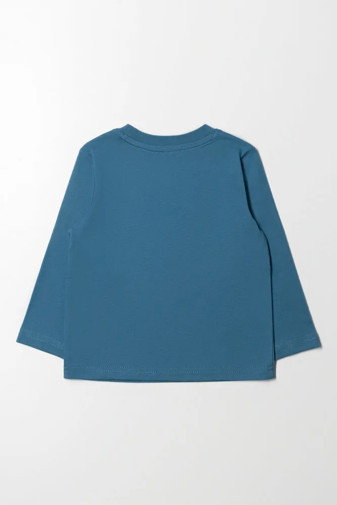 Long Sleeve T-Shirt Blue