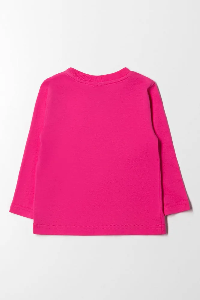 Long Sleeve T-Shirt Pink