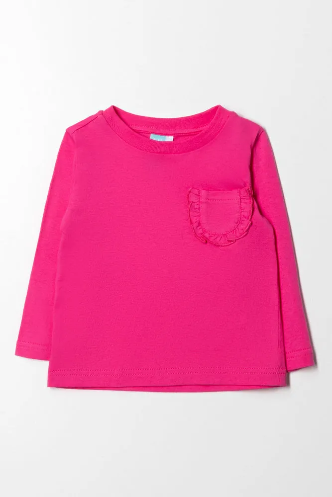 Long Sleeve T-Shirt Pink