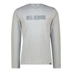 Long Sleeve Tee - Front SEA RESCUE and back boat Table mountain print.