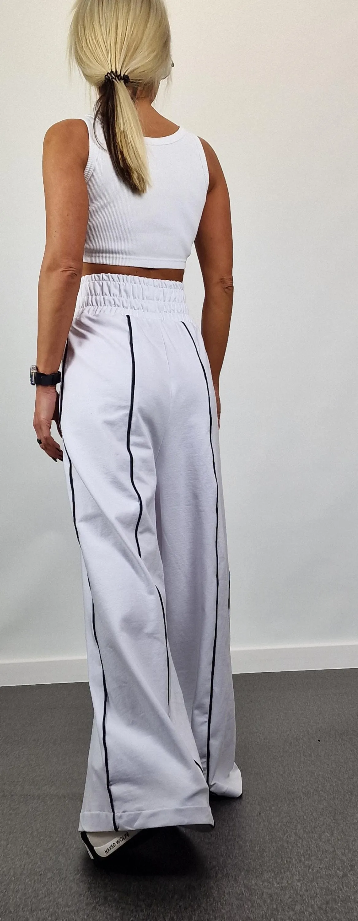 LOOSE High Waste Pants, Loose Trousers, Maxi Pants, Extravagant Pants, White Charleston Pants, Relaxed Pants