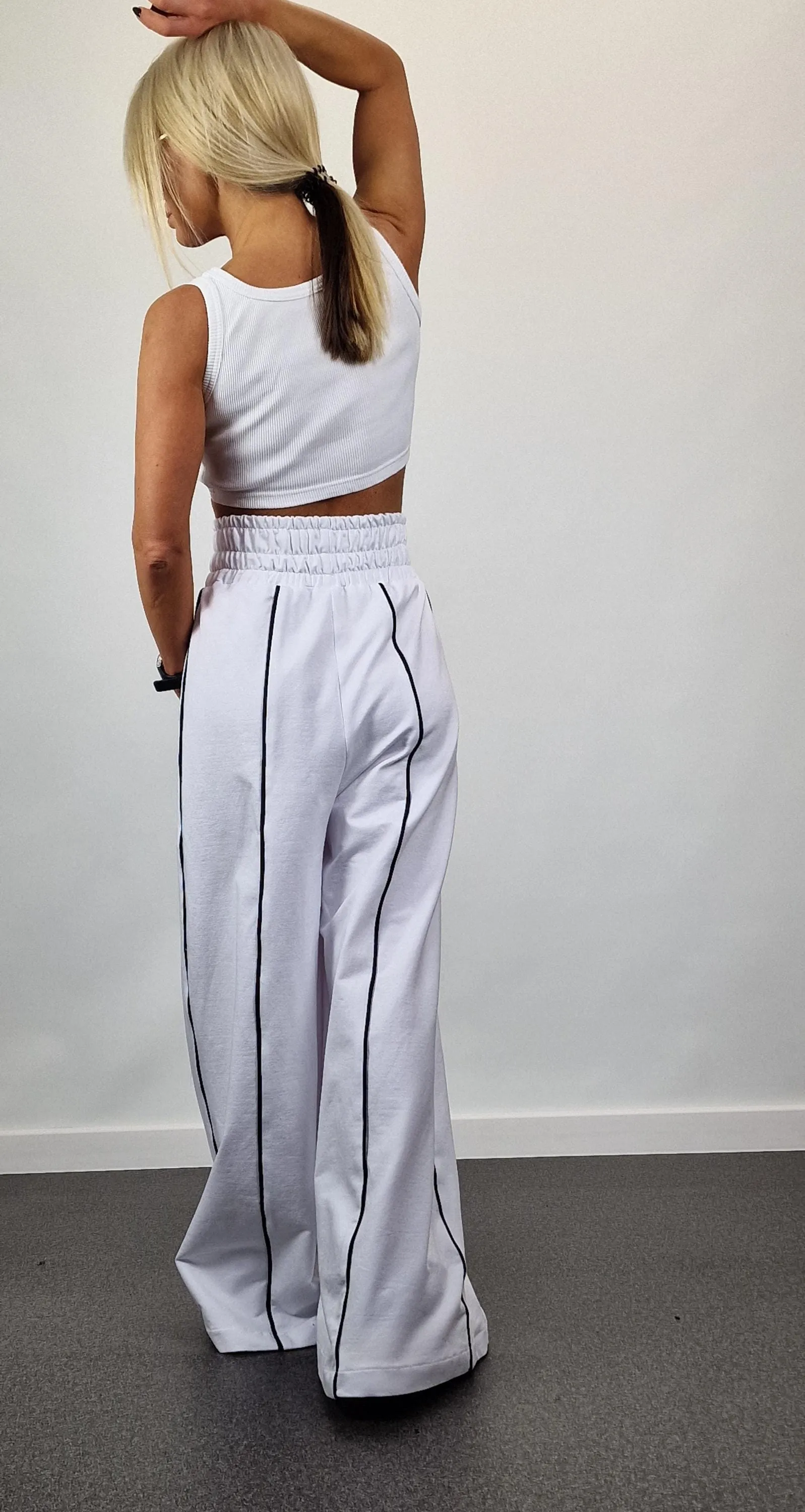 LOOSE High Waste Pants, Loose Trousers, Maxi Pants, Extravagant Pants, White Charleston Pants, Relaxed Pants