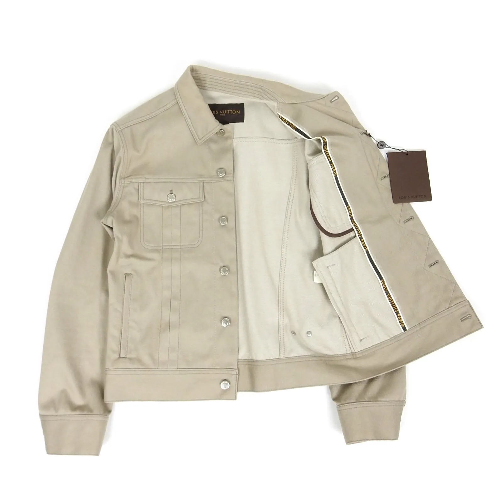 Louis Vuitton Denim Trucker Jacket Size 50