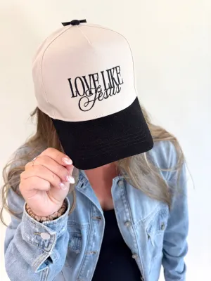 LOVE LIKE JESUS TRUCKER HAT
