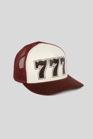 LUCKY NUMBER 7 TRUCKER HAT