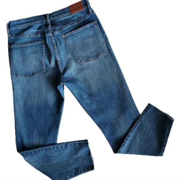 Madewell 9” High Riser Skinny Skinny Crop Jeans Size 31  # G1421 Bruce Wash