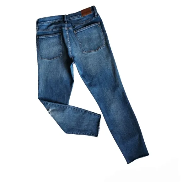 Madewell 9” High Riser Skinny Skinny Crop Jeans Size 31  # G1421 Bruce Wash