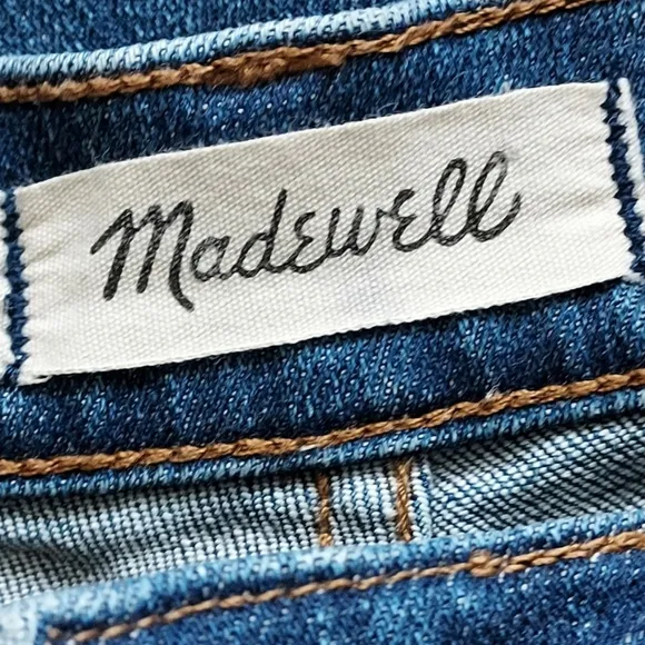 Madewell 9” High Riser Skinny Skinny Crop Jeans Size 31  # G1421 Bruce Wash