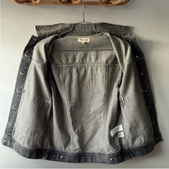 Madewell Denim Patch Pocket Trucker Jacket Size XS