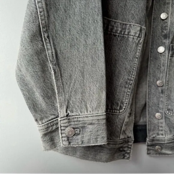 Madewell Denim Patch Pocket Trucker Jacket Size XS