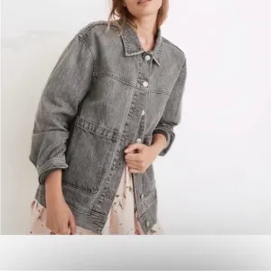Madewell Denim Patch Pocket Trucker Jacket Size XS
